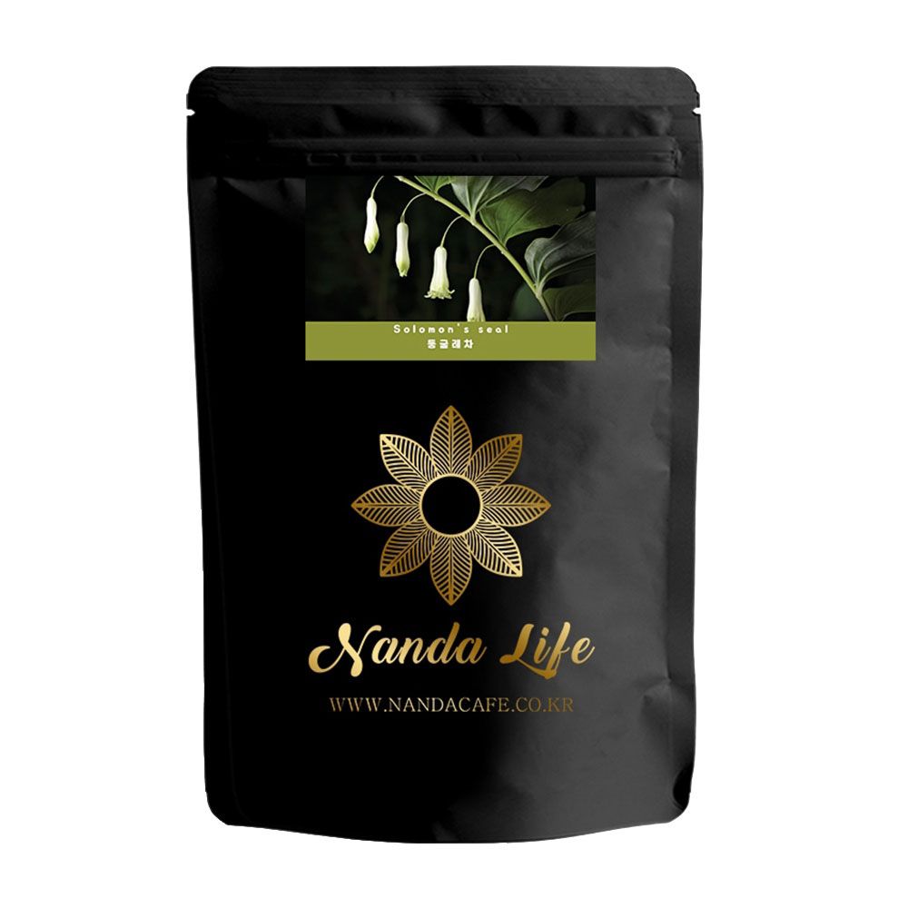 Nanda Life Premium Roasted Solomon's Seal Tea 50 Tea Bags 100% Korean Natural Herb Tea Caffeine-Free Savory Daily Water _ Made in Korea